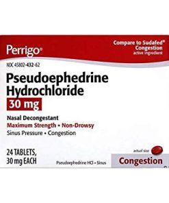 Pseudoephedrine Hydrochloride | 30Mg Tablets